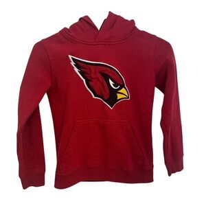 Arizona Cardinals Red Pullover Hoodie - Youth Small